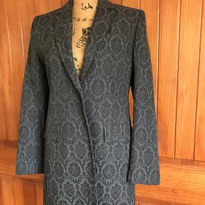 Jones New York Jacquard Coat
